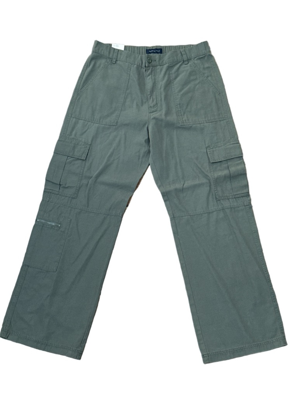 Women’s Cargo Pants in Slate Green - Utility Pocket Design